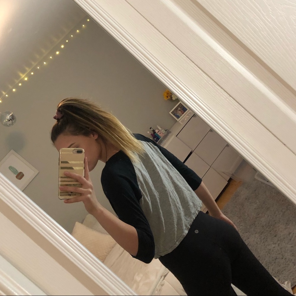 Cropped baseball tee - Picture 4 of 4